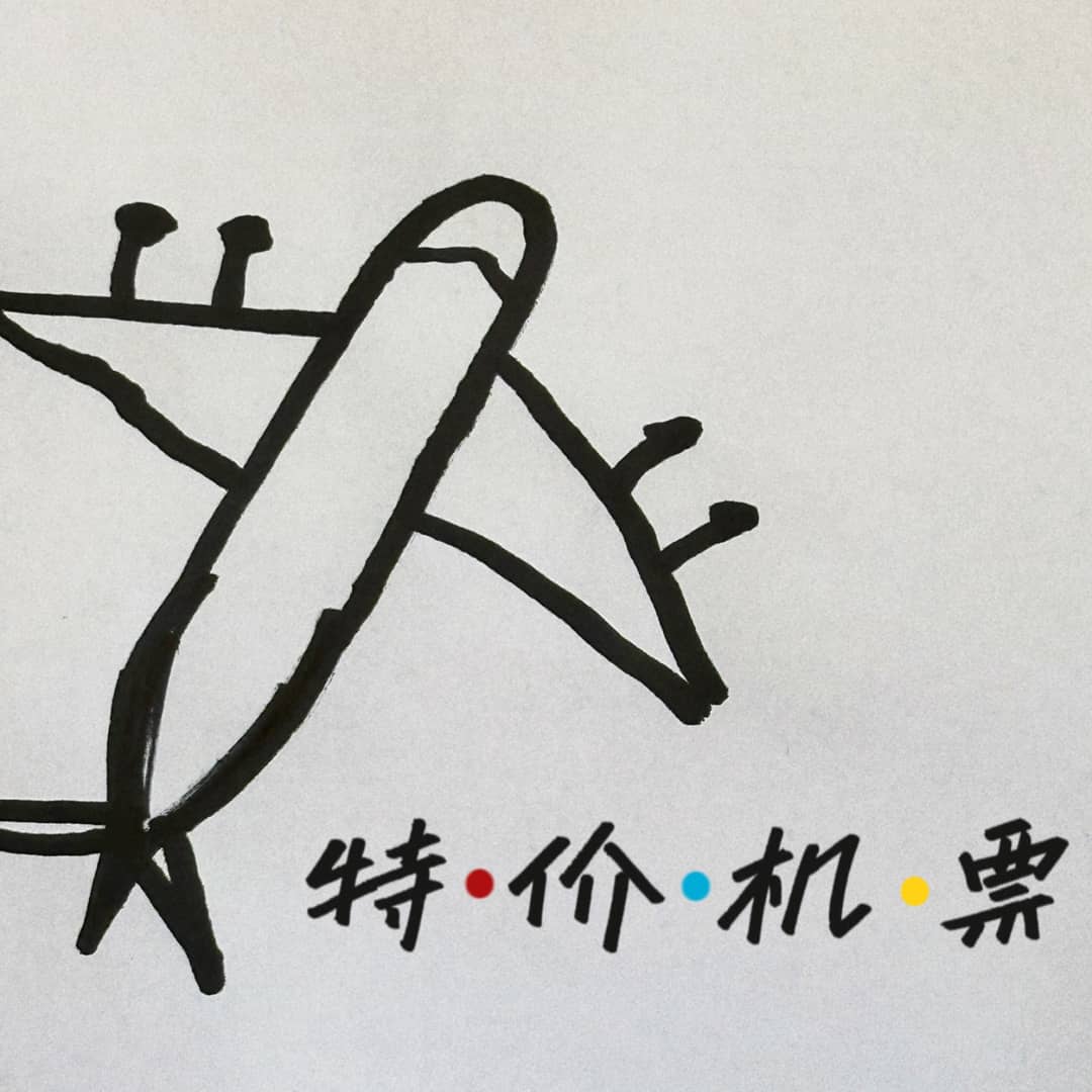 一张特价机票