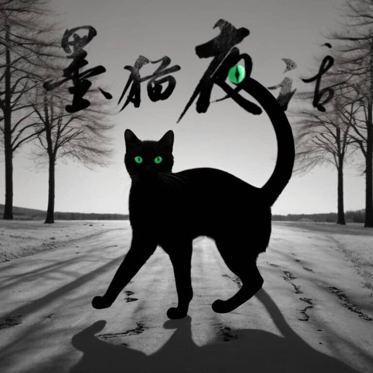 墨猫夜话