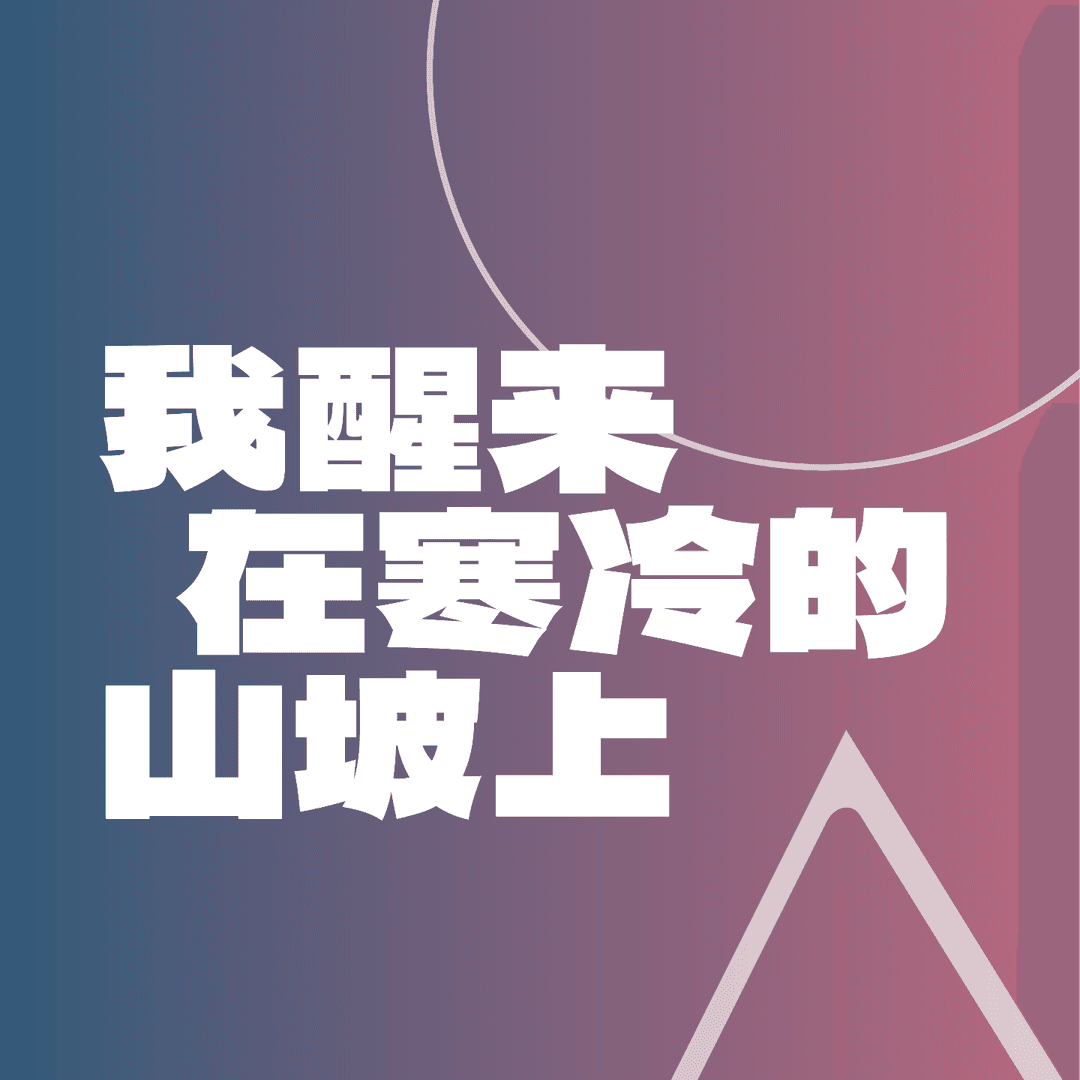 我醒来在寒冷的山坡上