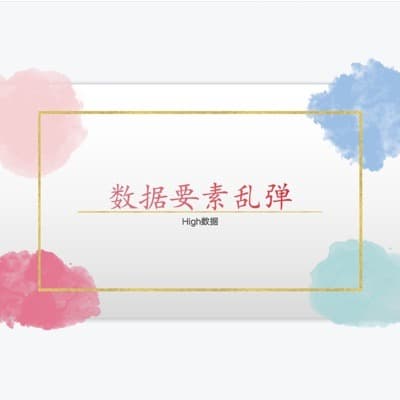 数据要素乱弹
