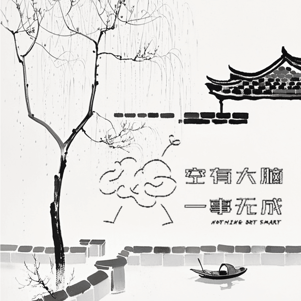一事无成空有大脑