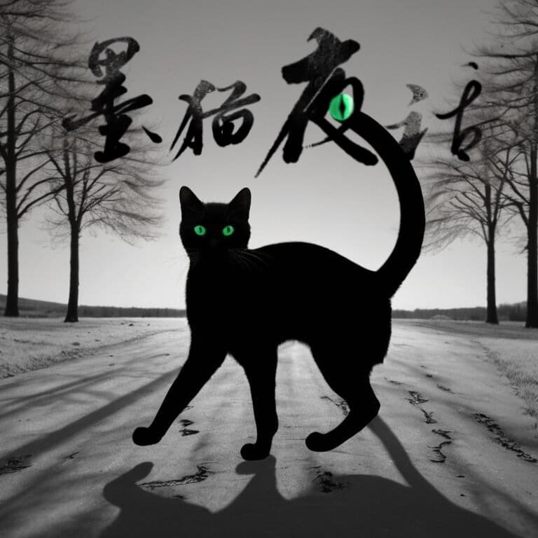 墨猫夜话