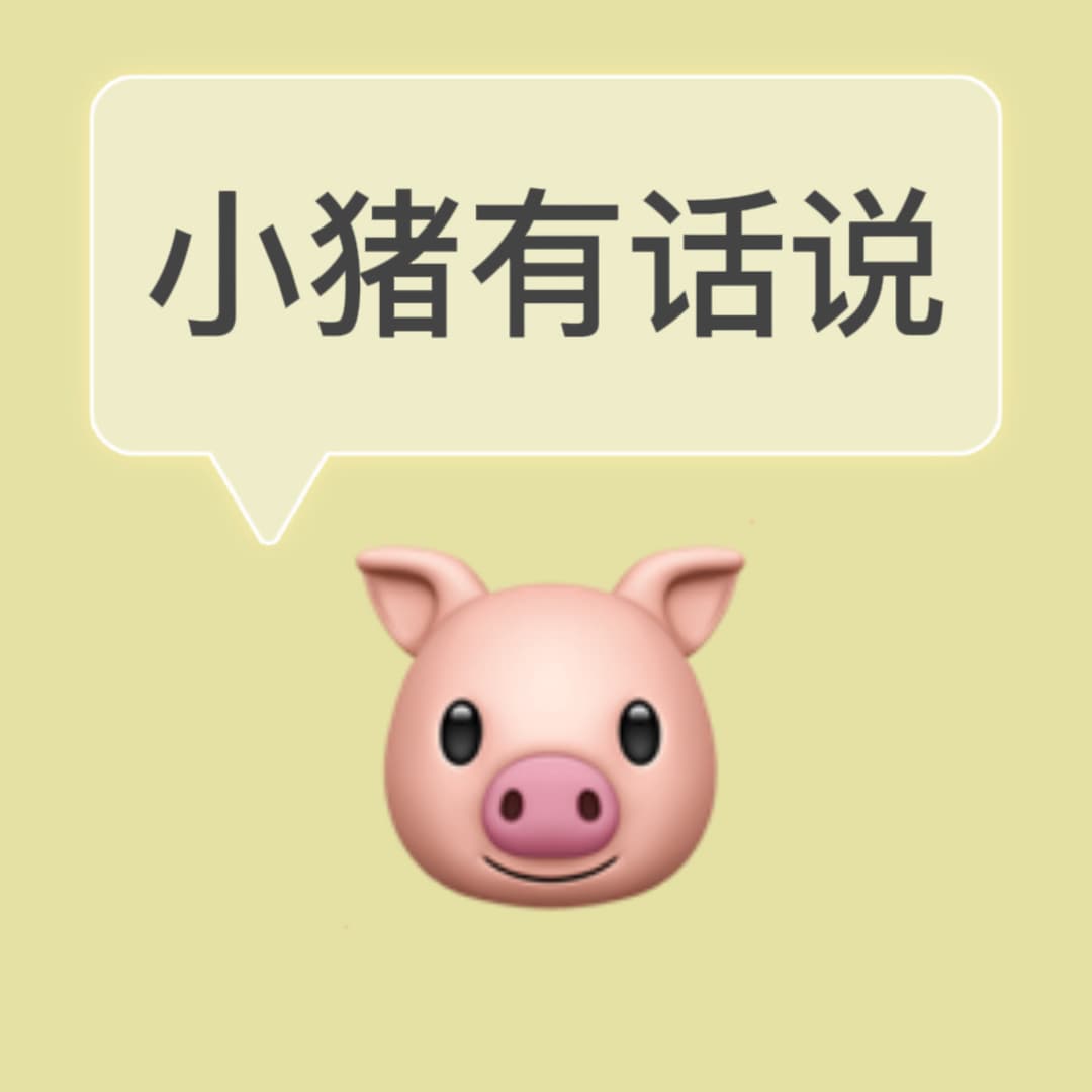 小猪有话说