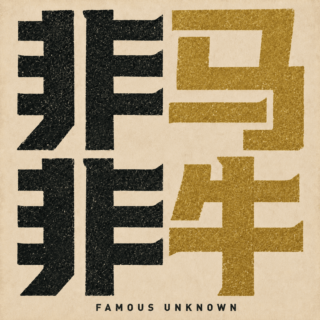 非马非牛（Famous Unknown）