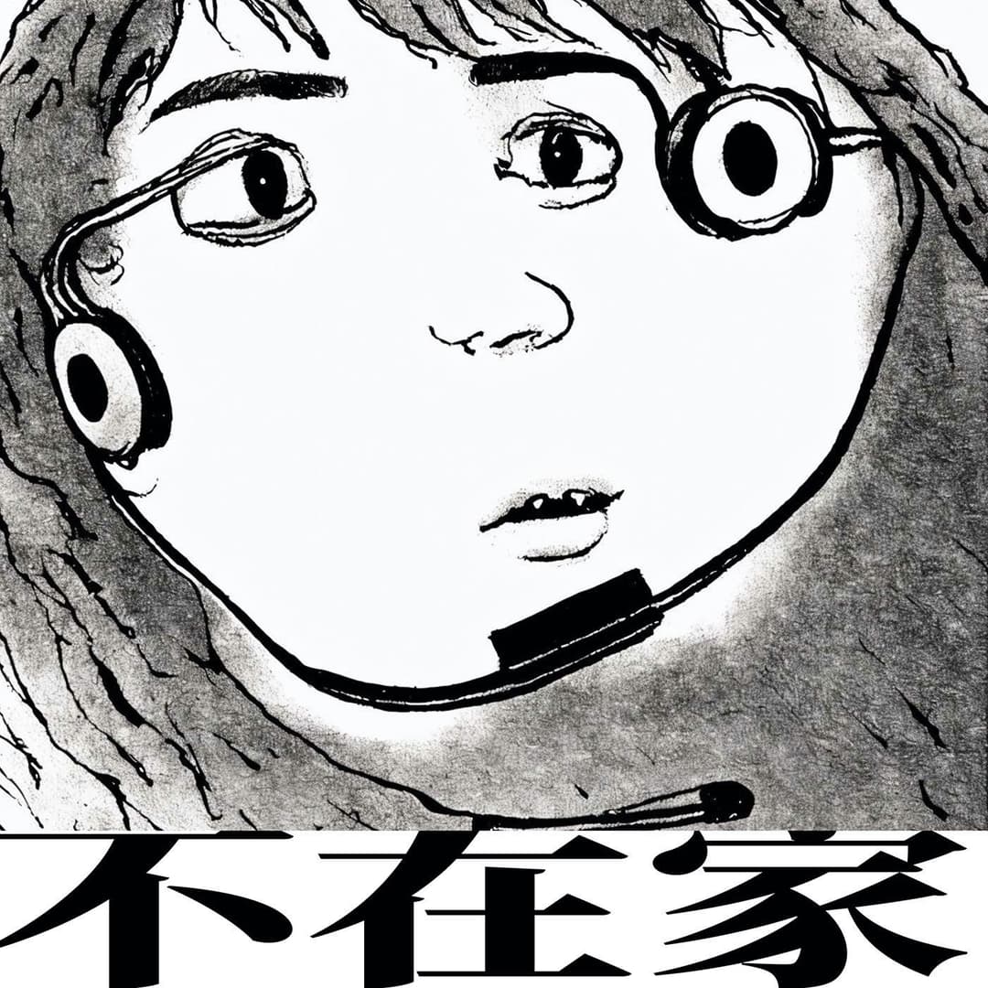 不在家